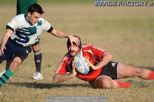 2014-11-02 CUS PoliMi Rugby-ASRugby Milano 1472